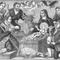 Adoration des bergers tambourin pm